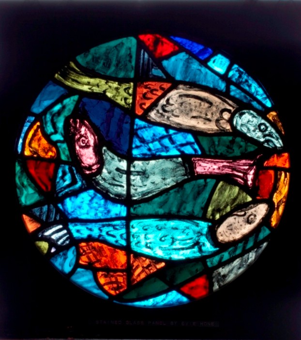 Evie Hone Three Fishes